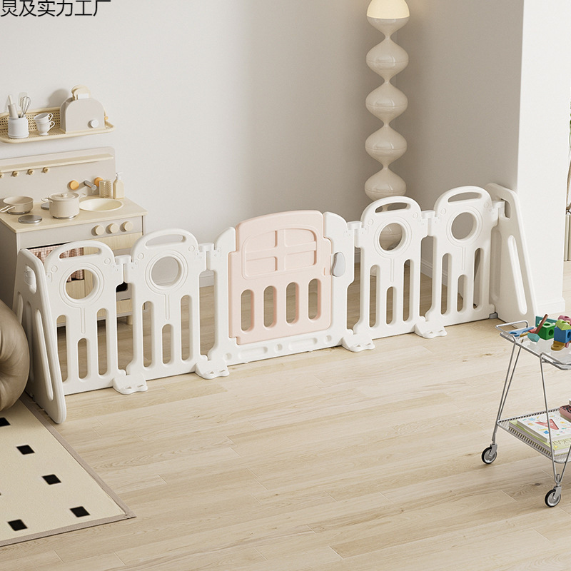 Children's Play Area Three-Sided Fence Baby Indoor Home Safety Fence Baby Toddler Safety Fence Toy