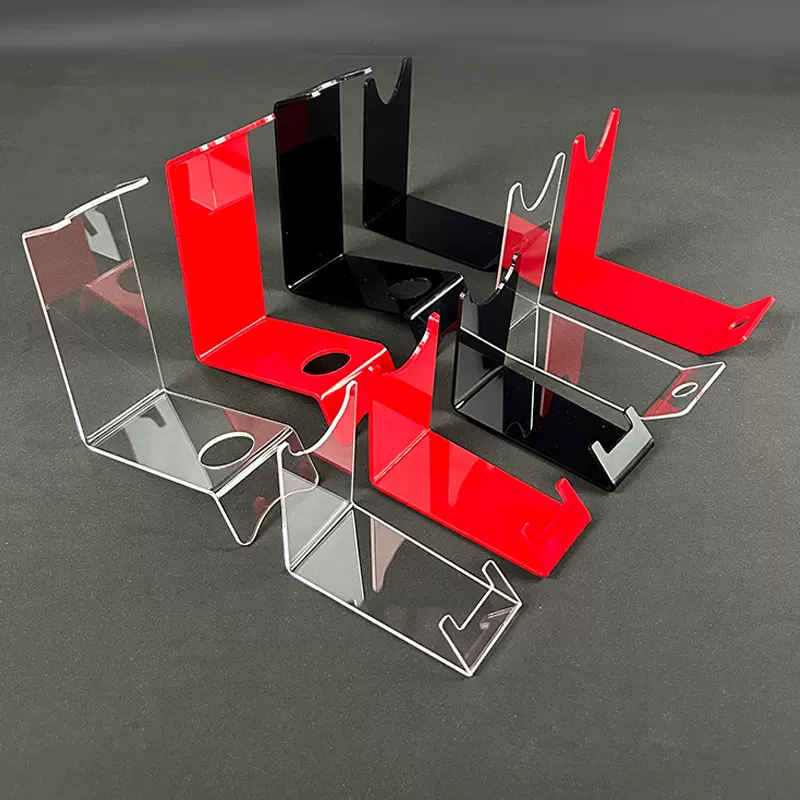 透明亚克力展示架电动胡须刀支撑剃须刀展架鼻毛器美容仪支架