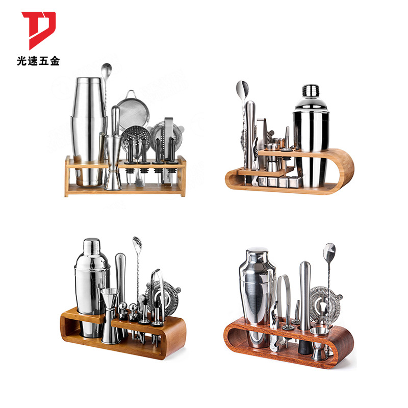 Coctelera de acero inoxidable conjunto completo de coctelera Shaker traje bar Decanter Shaker