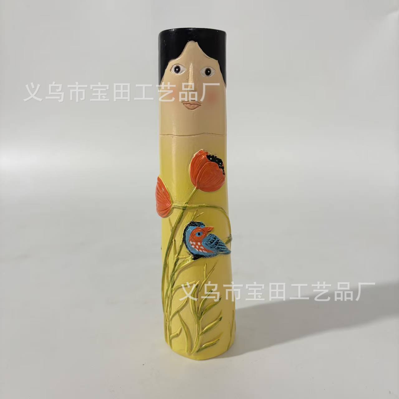 꽃 봉오리 꽃병 B