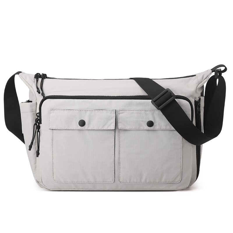 WEPOWER nuevo bolso cruzado de estilo coreano simple para hombres bolso de mensajero casual de moda bolso de hombro de estilo universitario japonés