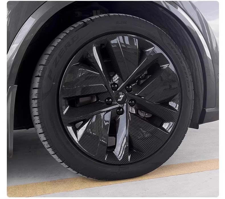 Ideal L6L7L8L9 Wheel Hub Protective Cover Blackened Upgrade Black Warrior 20inch 21inch All-Inclusive Protective Cover Anti-Scratch