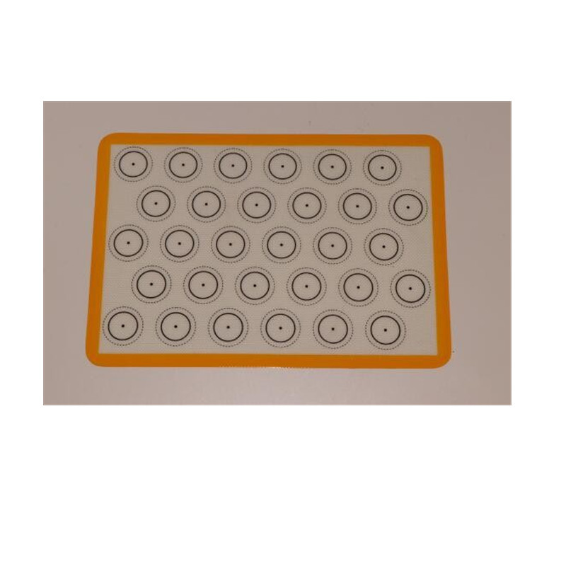 Estera de silicona para hornear combinación traje estera de silicona para hornear resistente a la temperatura macaron estera para hornear estera del horno estera para hornear transfronteriza