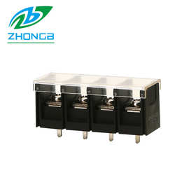 中博栅栏式接线端子ZB208G 7.62mm揭盖式接线柱厂家直销2P至24P