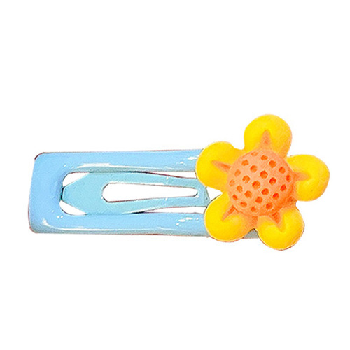 Candy color bb clip children's cute hair clip female side clip forehead bangs broken hair clip little girl does not hurt hair hair accessories