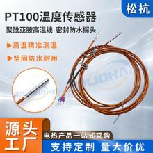 铂热电阻PT100温度传感器探头热电偶防水防腐耐高低温-50+350℃