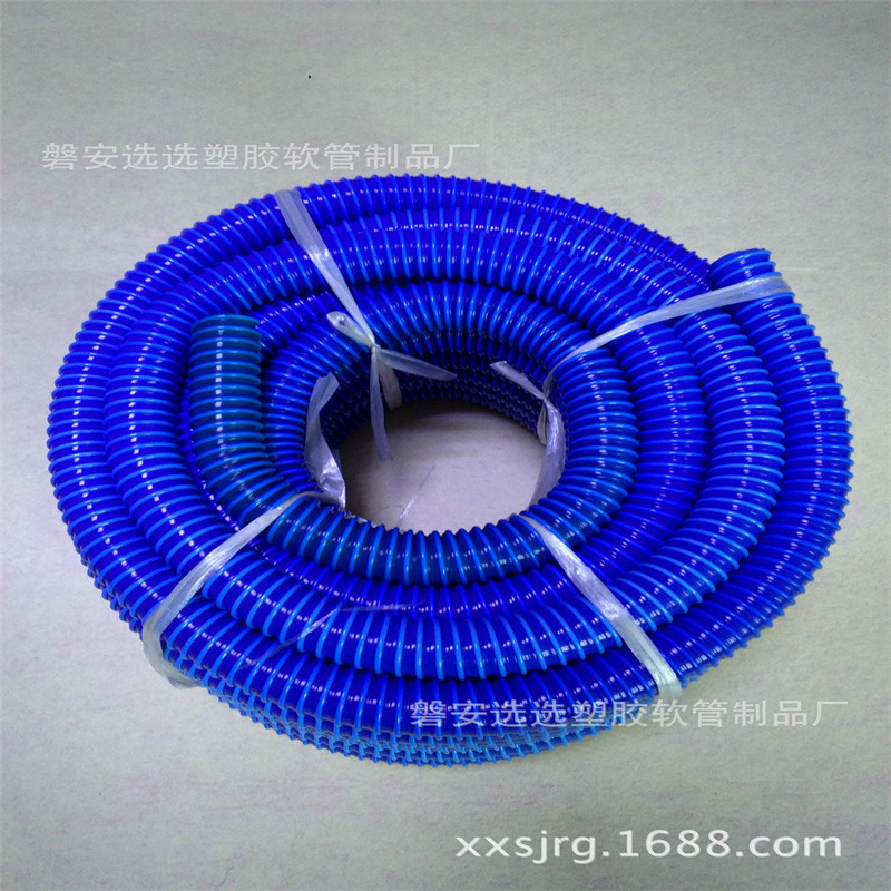 供应PVC方筋管 波纹缠绕管 pvc缠绕软管现货批发