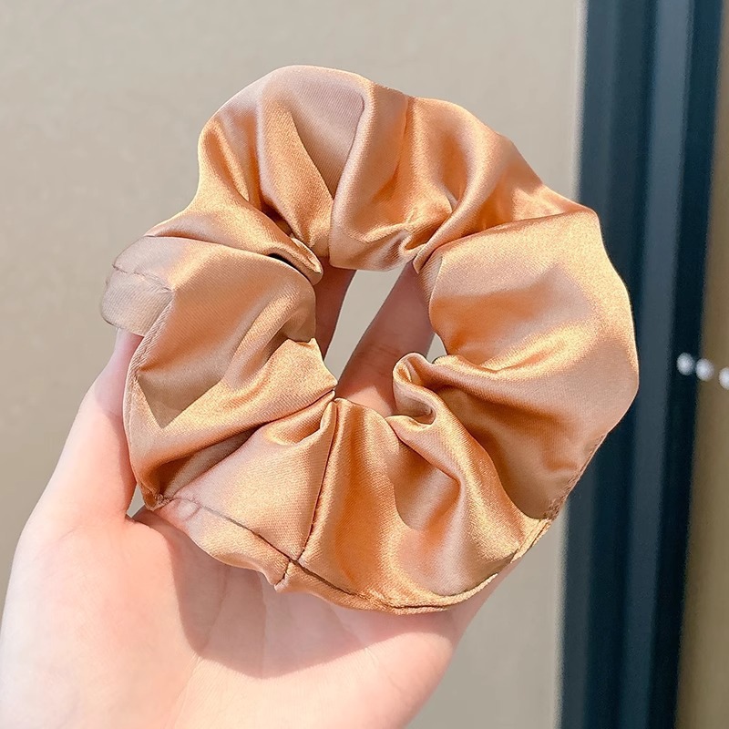 Dulce de alto nivel, anillo de cabello de intestino grueso, cordón de cabello de cola de caballo baja coreana, cordón de cabello grande, delicado, adornamiento de cabello de princesa de alto valor