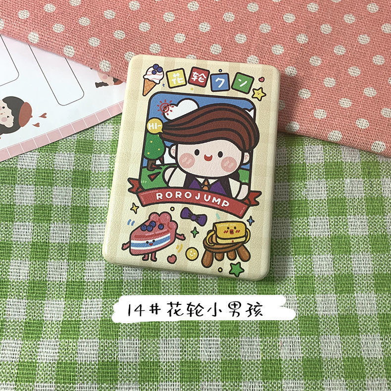Handheld folding mirror, cute bag for students, new collection