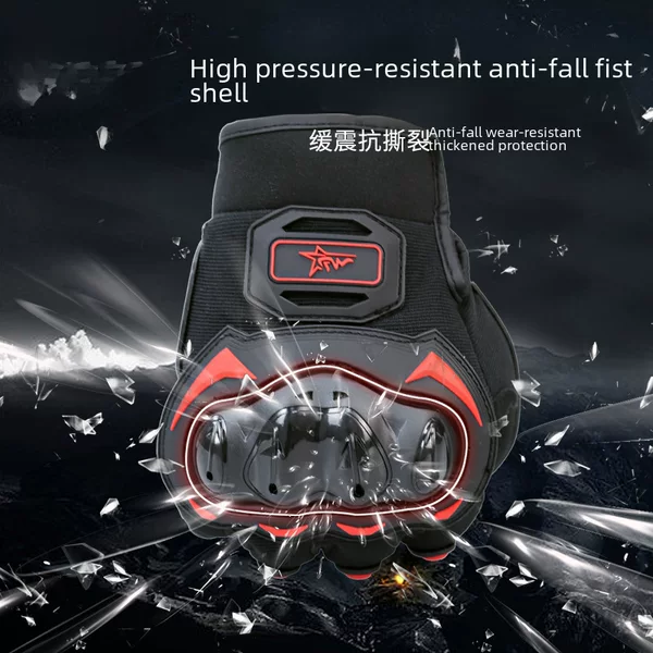 Cycling Touch Screen Off-Road Road Climbing Outdoor Motorcycle Bicycle Mountain Bike Wear-Resistant, Anti-Fall, Breathable, Warm, Anti-Slip Hand Protection