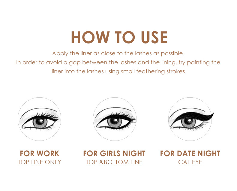 The Langmanni 12-color eyeliner set is not prone to smudging. It is a matte colored eyeliner set undefined