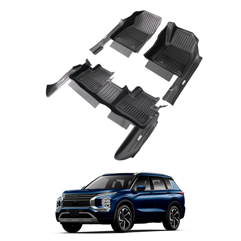 Adecuado para alfombrillas Mitsubishi Outlander TPE alfombrillas especiales para caja trasera alfombrillas impermeables Outlander Floor mat