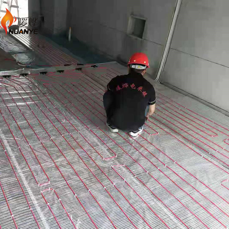 暖烨 石墨烯地暖一平米价格  24K碳纤维发热电缆 碳晶电地暖