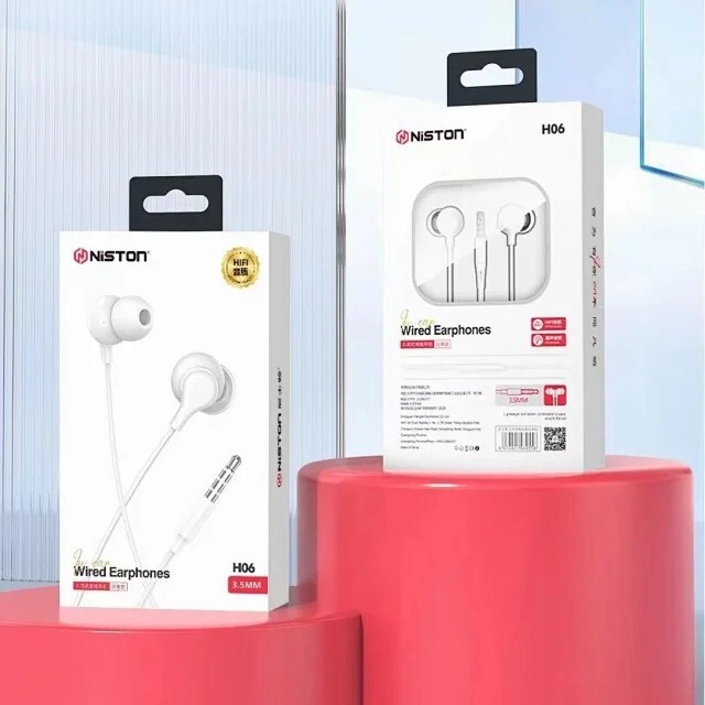 Neston H06 Wired Earphones 3.5mm Round Hole In-Ear Comfortable Sleep Headphones Neston H06 Wired Earphones 3.5mm Round Hole In-Ear Comfortable Sleep Headphones