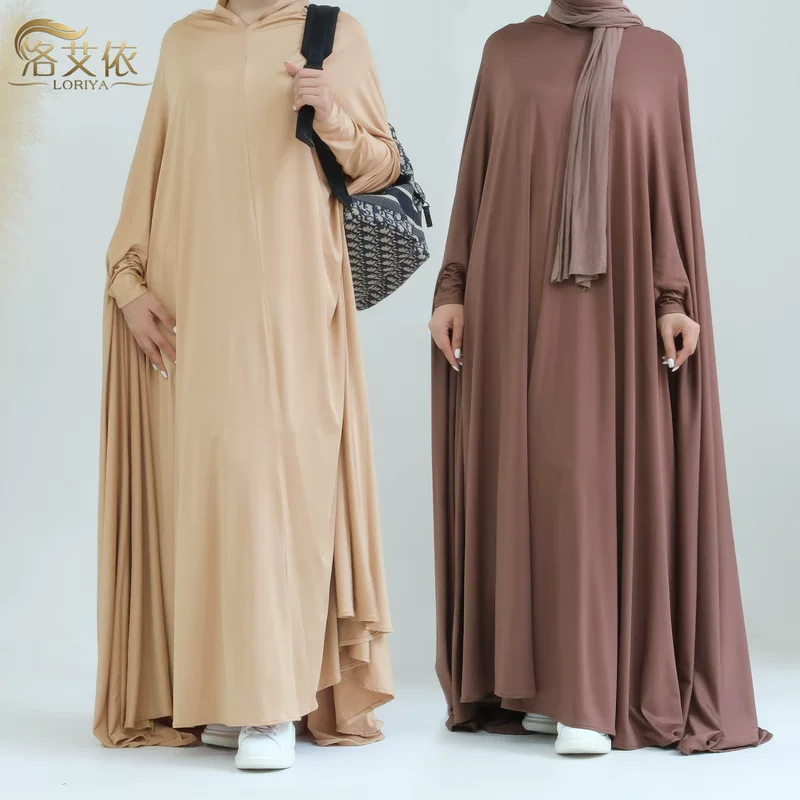 2023 Loriya Middle East Dubai Turkic Pure Color Tiktok Большая летучая мышь Модель LR628