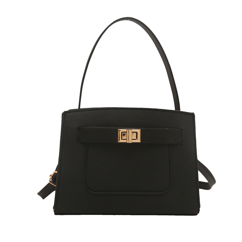 Bolso de mujer 2025 primavera nuevo bolso de mensajero de un solo hombro atmosférico de nicho simple de moda bolso de alta capacidad para mujer