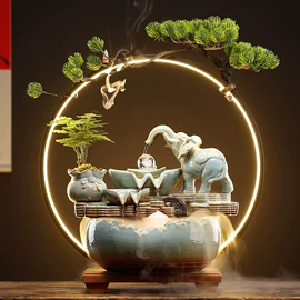 流水摆件;其他装饰摆件;招财猫