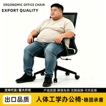 外贸出口电脑椅舒适久坐人体工学转椅家用书房靠背椅宿舍学习座椅