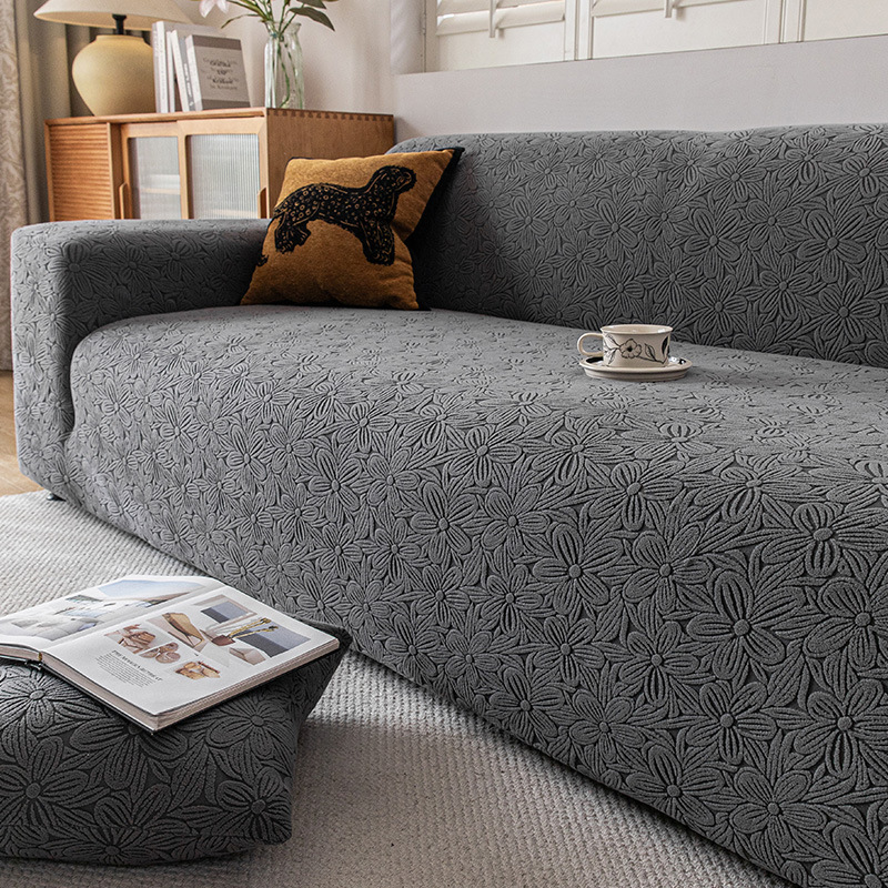 2025 nueva funda de sofá elástica de una pieza simple, cubierta universal con todo incluido, cubierta de sofá anti-gato universal de cuatro estaciones