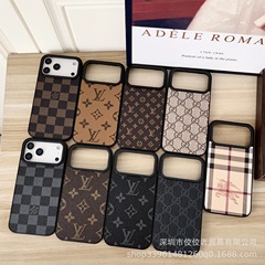 大孔新款苹果17Pro Max手机壳经典iphone17Air潮牌老花16时尚男女