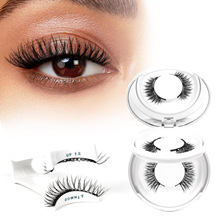 跨境热销磁吸假睫毛4对磁性睫毛套装亚马逊热销睫毛欧美浓密睫毛