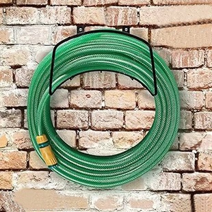 Ailian Water Pipe Courtyard Wall-mounted Water Pipe Storage Rack Garden Wall Hose Storage Removable Wrought Iron Water