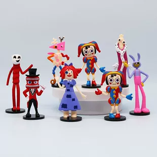 Фигурки из «Удивительного цифрового цирка» клоуны