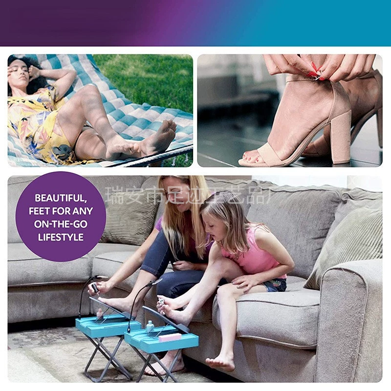 Педаль для маникюра доска Регулируемая подставка для ног вспомогательная доска для ног Красота ног маникюрный кронштейн SALONSTEP педикюр