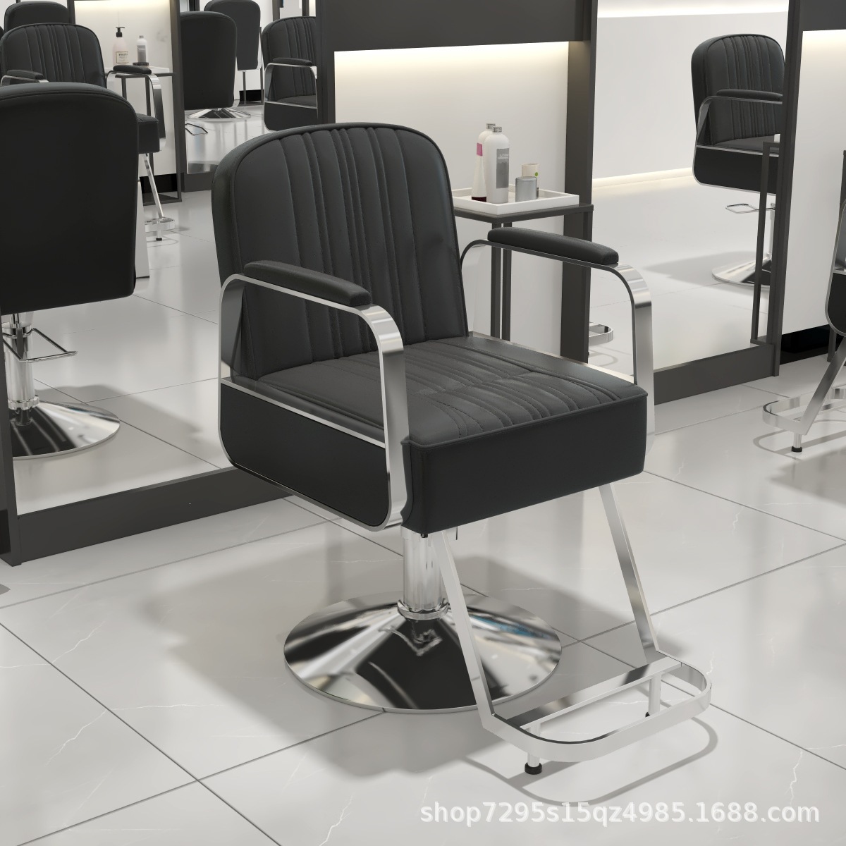 Fábrica directa silla de peluquería silla de peluquería salón de peluquería silla de corte de pelo red tienda de marea roja caída