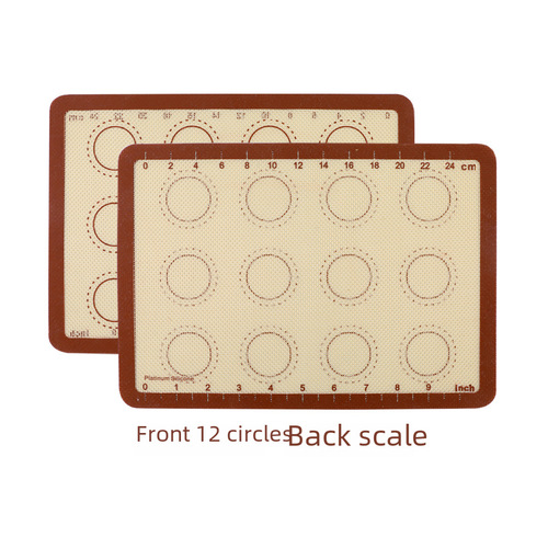 Breathable silicone fiberglass baking mat, high temperature resistant, non-stick oven mat, oven protection, cookie flat baking mat, wholesale