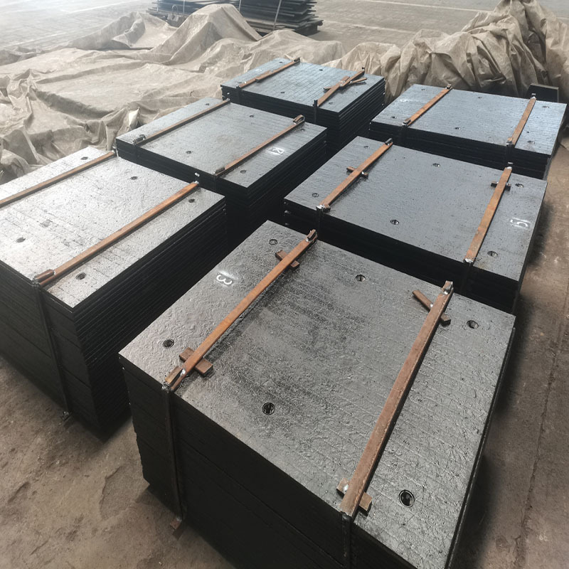 堆焊耐磨板加工 8+8 6+8 6+6 mn13高锰耐磨板 无磁耐磨板切割