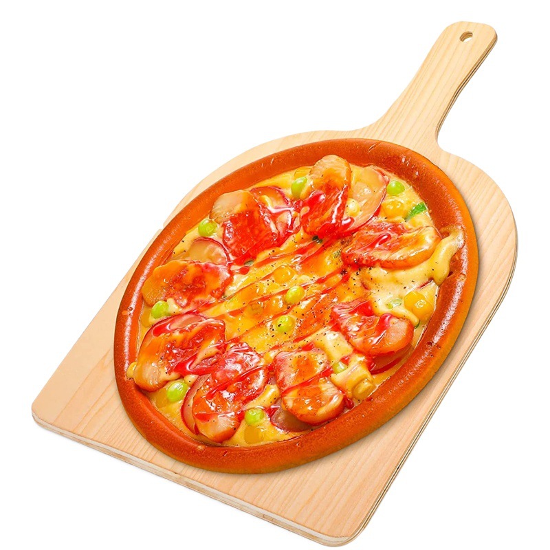 Pala de pizza de madera al aire libre tabla de pan para hornear casera bandeja de horno de cocina casera tabla de cortar tabla de cortar tabla de cortar