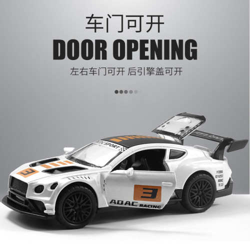 Race Track Sports Car 1:36 Alloy Car Model Children's Toy Arcade Prize Game Gift Display Car Model Boy Toy