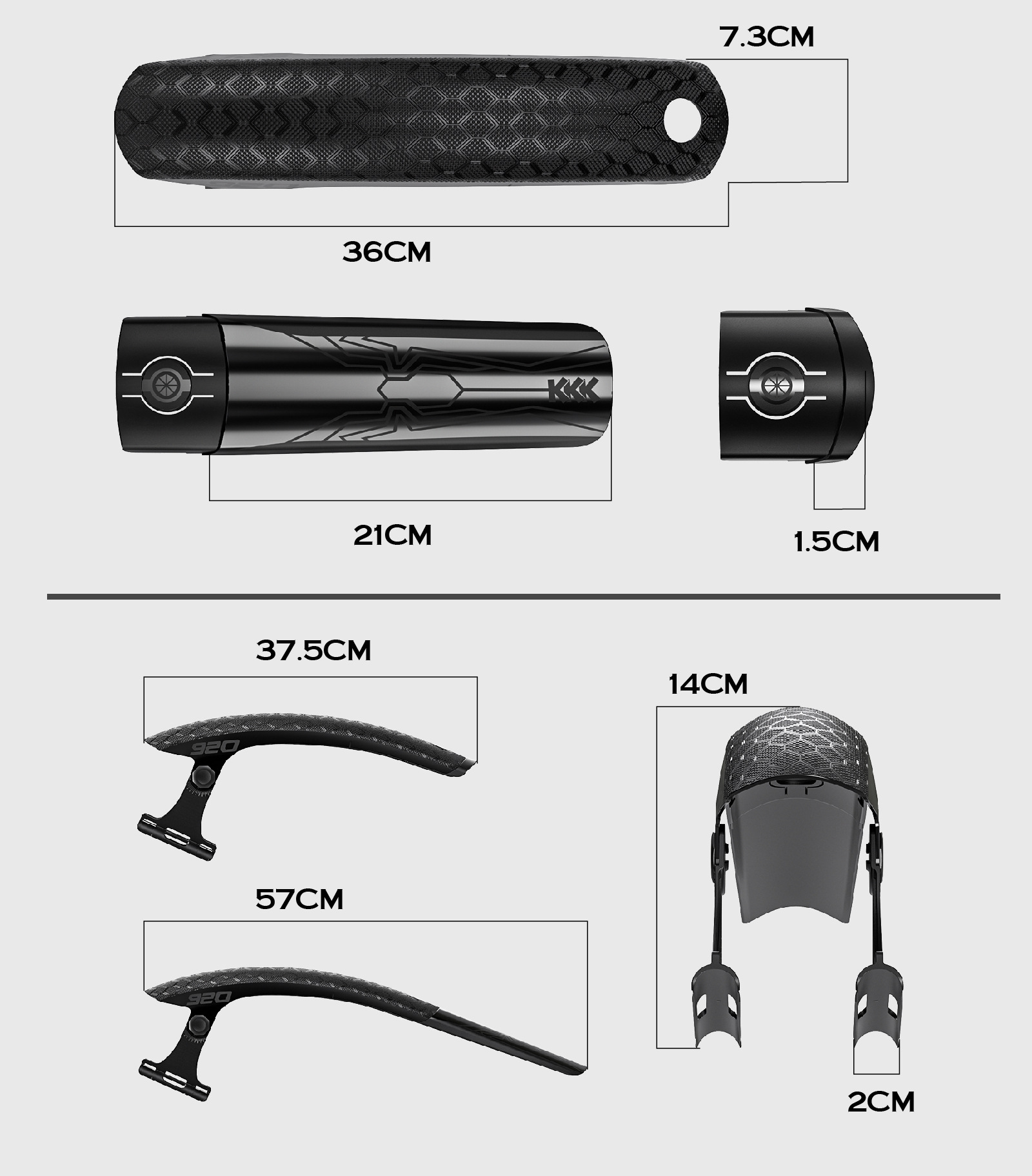 Fahrrad Mountainbike Erweiterte Und Verbreitert Quick Release 26 zoll 27,5 zoll 29 zoll Universal Kotflügel_voghion.com