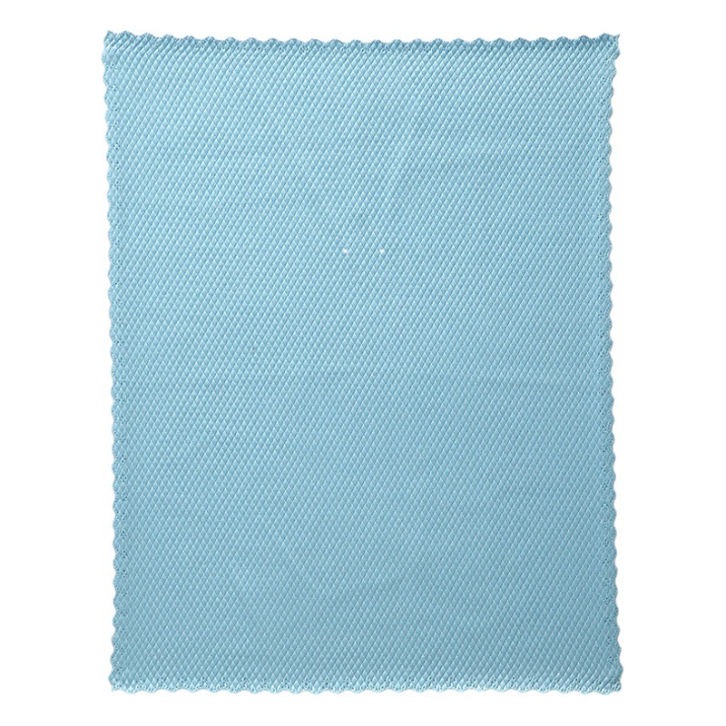 Paño de escamas de pescado de fibra ultrafina no fácil de pelusa Escala de pescado absorbente rejilla paño de vidrio limpieza cocina estropajo paño de escamas de pescado