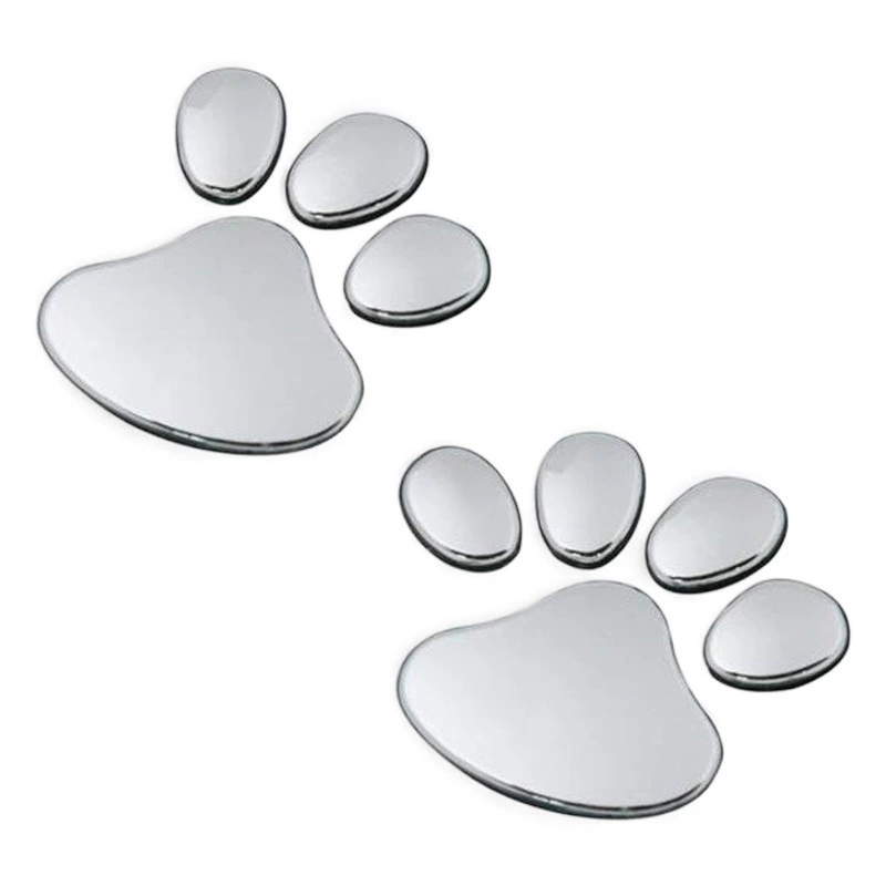 R722 автомобильные наклейки с отпечатком пальмы автомобильные наклейки отпечатки ног автомобильные наклейки ПВХ мягкие резиновые наклейки для ног 3D трехмерные наклейки для ног медведя автомобильные наклейки