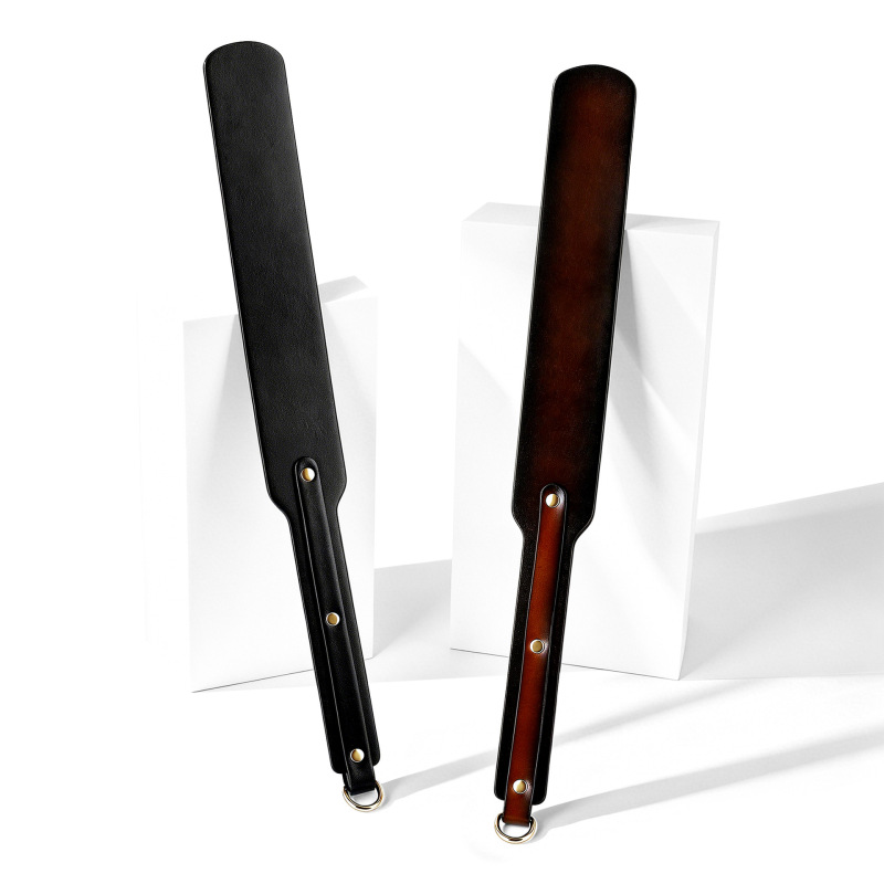 Sex Toys, Sm Props, Retro Leather Handle, Leather Paddle, Alternative Punishment, Whipping, Long Paddle, Training Hand Paddle, Props