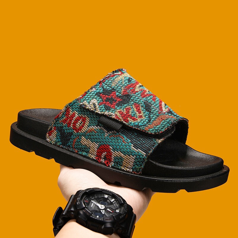 Birkenstock-Style Ethnic-Inspired Luxury Trendy Full-Coverage Loafers Retro Casual Beach Slippers for Men and Women Birkenstock-Style Ethnic-Inspired Luxury Trendy Full-Coverage Loafers Retro Casual Beach Slippers for Men and Women