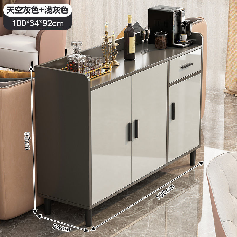 Fábrica directa de lujo armario de comedor ligero armario de té armario armario armario casero sala de estar armario de vino italiano armario de cocina almacenamiento