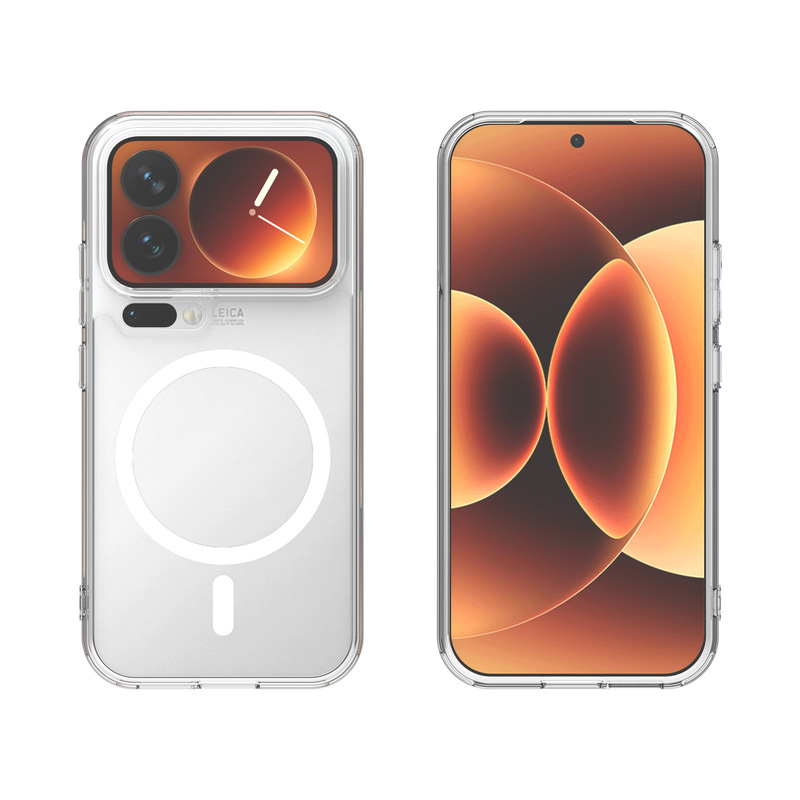 Suitable for Xiaomi 17Ultra Mobile Phone Case 17t Anti-Fingerprint Redmi A16 Injection Molding Custom Acrylic Two-In-One