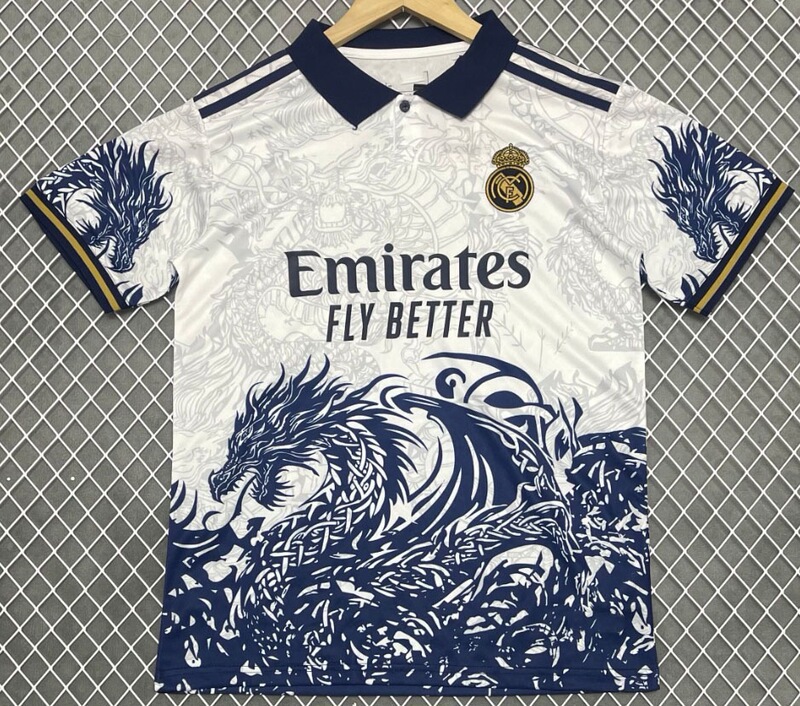 新款足球服2526皇马巴西特别版短袖跨境t恤 Real Madrid足球衣|undefined