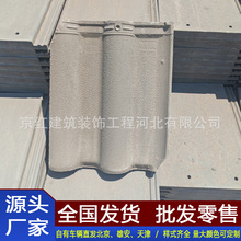 厂家直销水泥仿古琴瓦 平板波形屋面瓦防潮抗渗工程专用批发