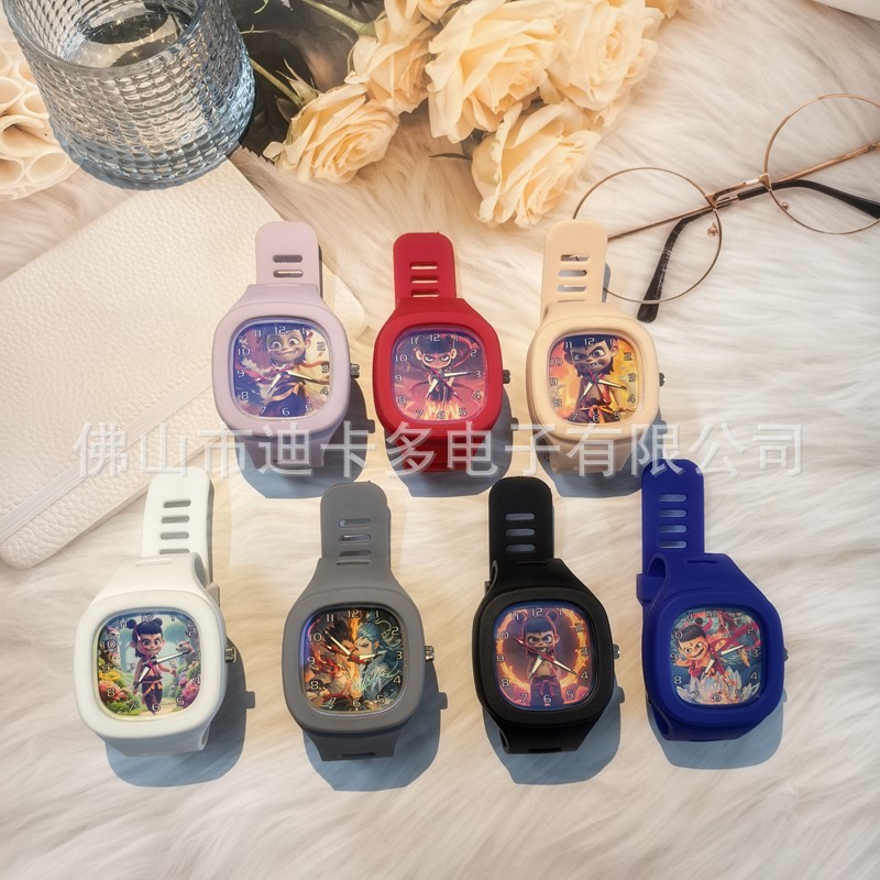 cute silicone trend square high quality watch