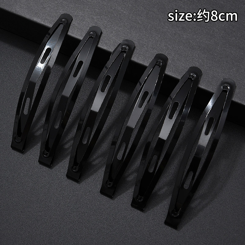 6 large painted bb clips 8cm
