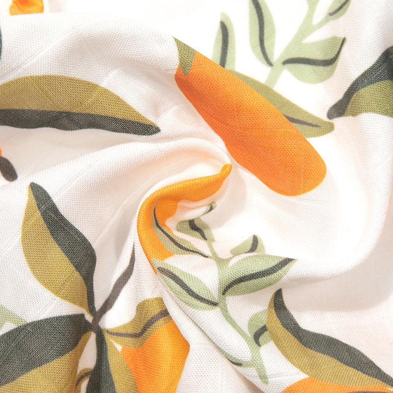 Muslin ropa de pedo de estilo fino para recién nacidos, mameluco de doble capa de algodón de bambú, mameluco de una pieza, ropa de escalada, ropa