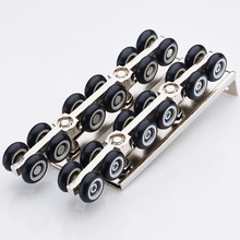 上轮移门吊轮滑轨吊滑轮滑轮吊门上滑轮推拉门吊轨轨道全套老式