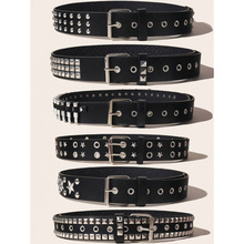 O 28556 Punk star rivet belt �������í�������羳��ó��