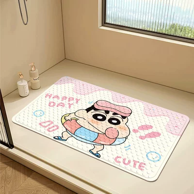 Avtomobil döşəmə paspasları, Floor Mat for Shower Room, Anti-Slip - xiaoxin-swimming-circle-4070cm-suction-cup-floor-mat
