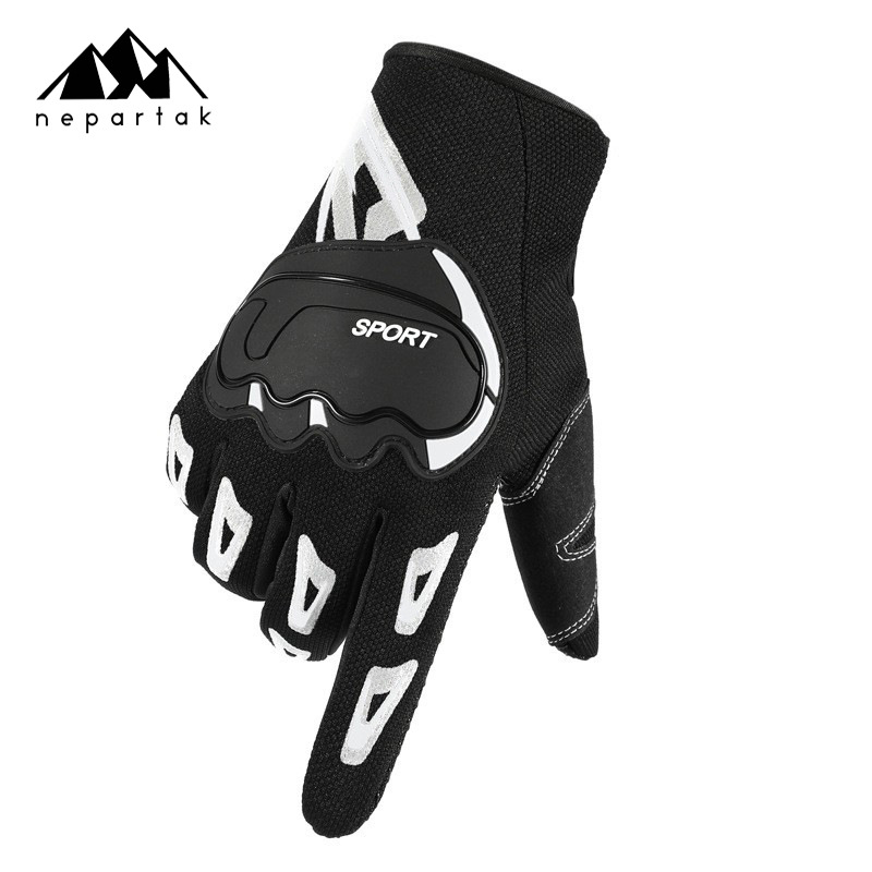 Nuevos guantes deportivos masculinos primavera y otoño deportes al aire libre antideslizante desgaste ciclismo guantes de entrenamiento de fitness