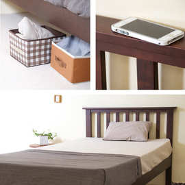 SG8Y批发实木单人床成人1米儿童床1.2高架床一米二小床简约高床腿